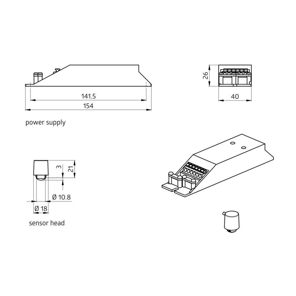 BEG Brück Electronic Präsenzmelder PD9-DIGI