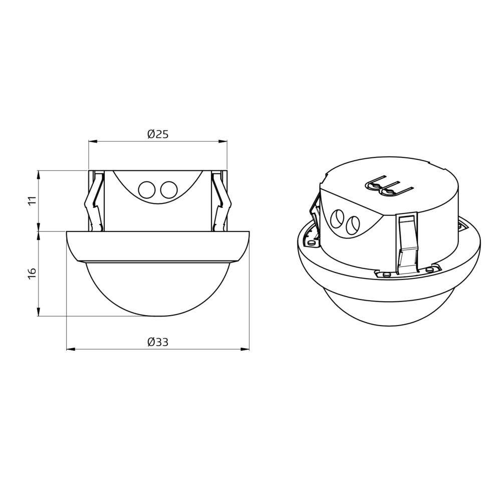 BEG Brück Electronic Präsenzmelder PICO-DALI-LINK-DE