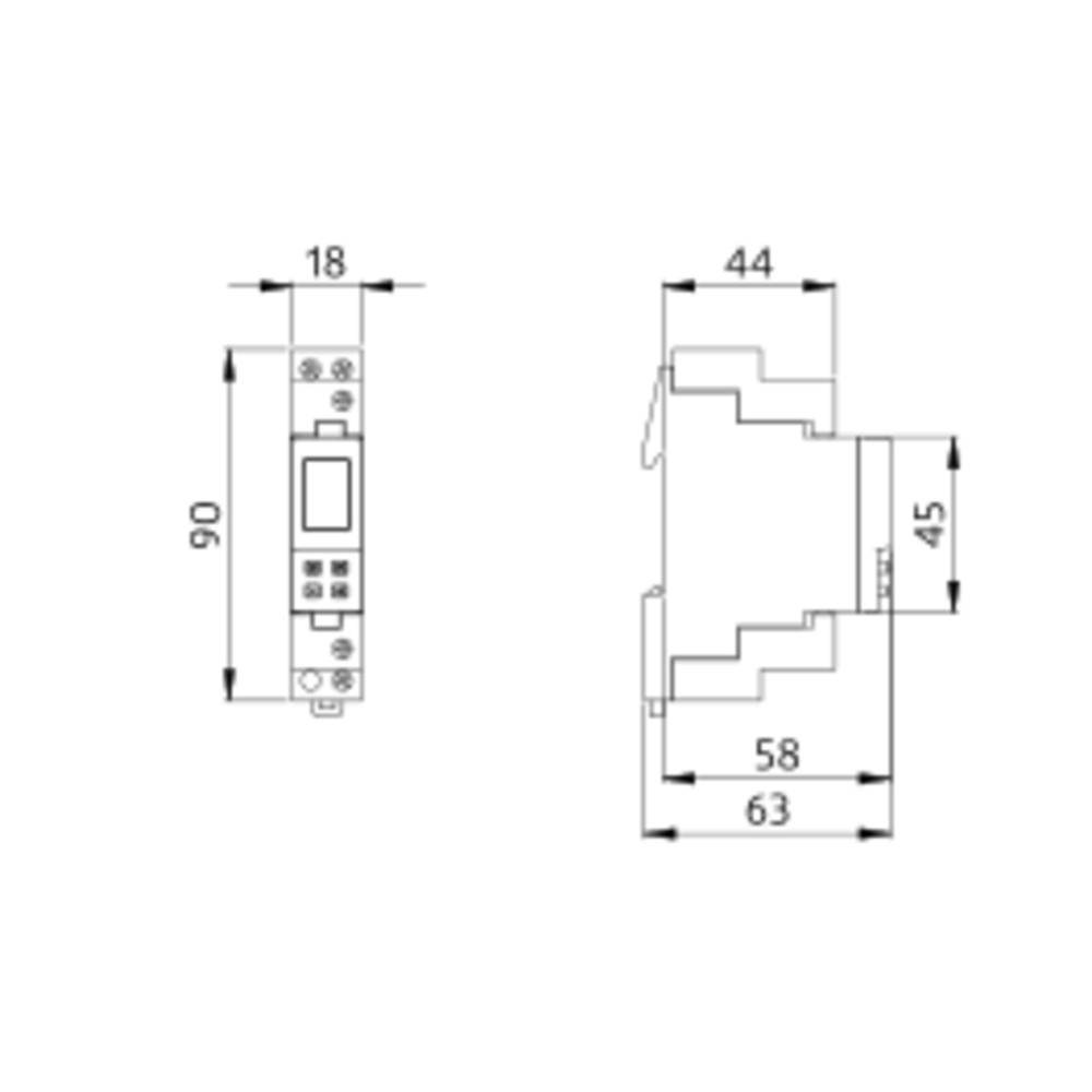 BEG Brück Electronic Zeitschaltuhr TS-DW1