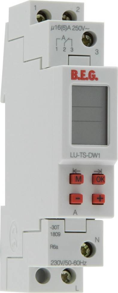 BEG Brück Electronic Zeitschaltuhr TS-DW1