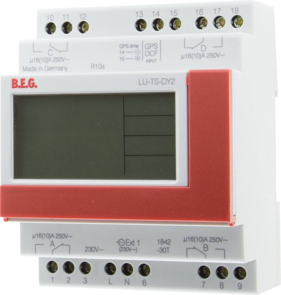 BEG Brück Electronic Zeitschaltuhr TS-DY2