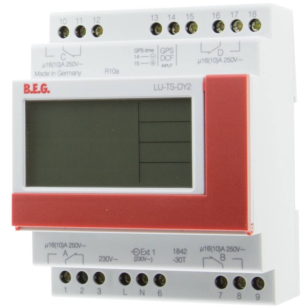 BEG Brück Electronic Zeitschaltuhr TS-DY2