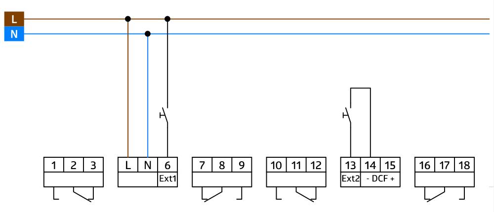 BEG Brück Electronic Zeitschaltuhr TS-DY2