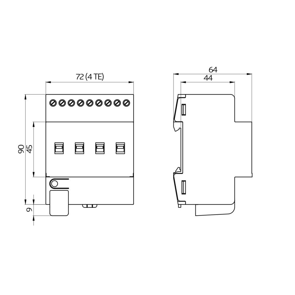 BEG Brück Electronic Schaltaktor 90139