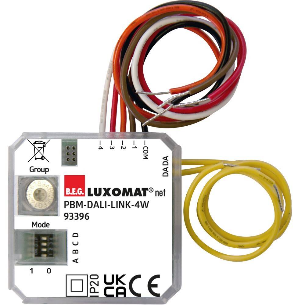 BEG Brück Electronic Tasterschnittstelle PBM-DALI-LINK-4W ws