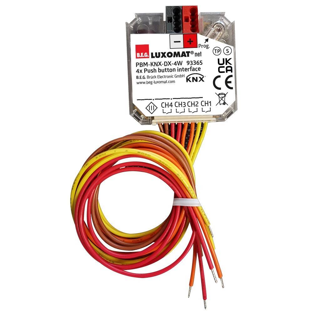 BEG Brück Electronic Tasterschnittstelle PBM-KNX-DX-4W