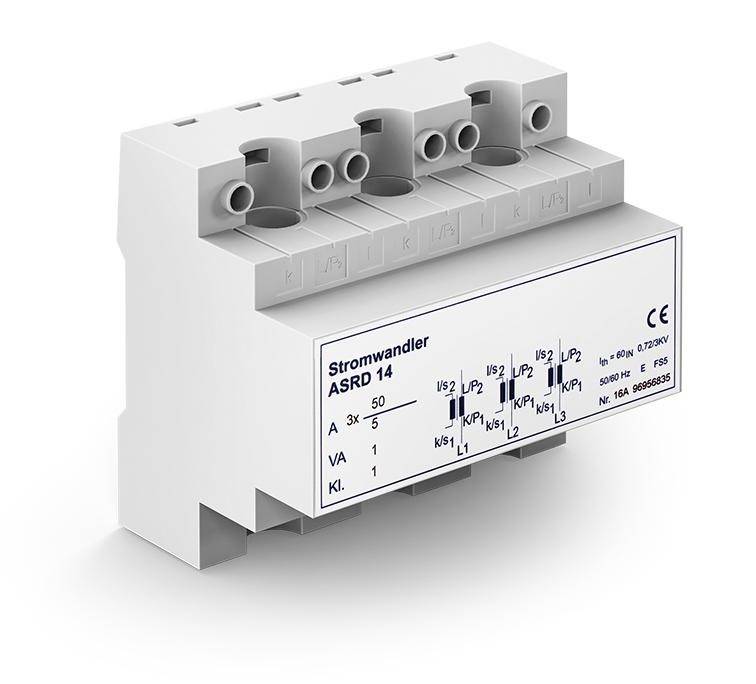 Janitza Electronic Dreiphasen-Stromwandler ASRD14 150#1503407