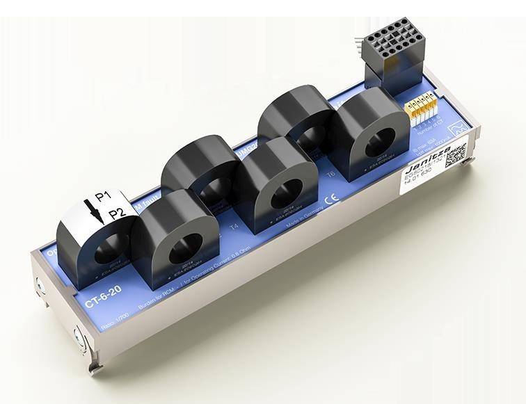 Janitza Electronic Stromwandlerleiste CT-6-20
