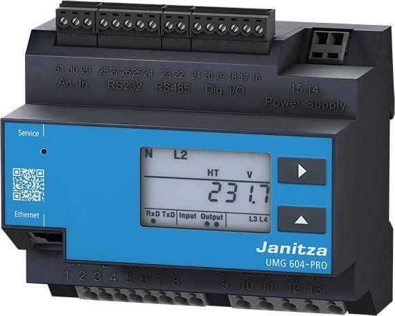 Janitza Electronic Netzanalysator UMG604E-PRO50-110VAC