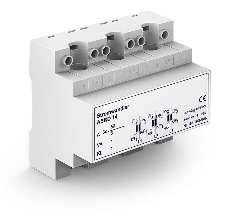 Janitza Electronic Dreiphasen-Stromwandler ASRD14 75/5A#1503404