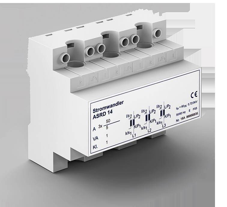 Janitza Electronic Dreiphasen-Stromwandler ASRD14 75/5A#1503404