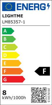 LightMe LM85357 LED EEK F (A - G) E14 8W = 60W Warmweiß (Ø x H) 18mm x 100mm 1St.