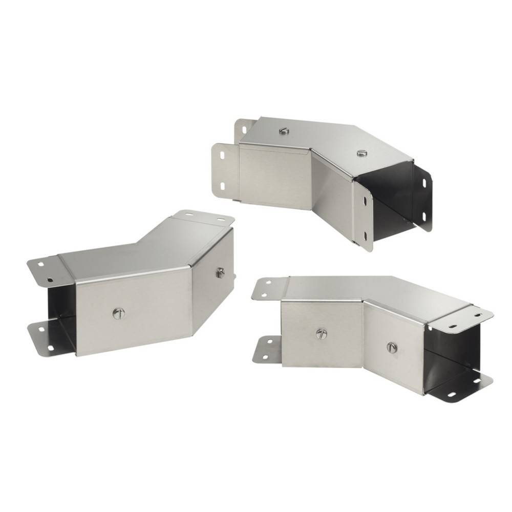 nVent Hoffman 45 Elbow Front Cover Perf CTS66PEFC45SS