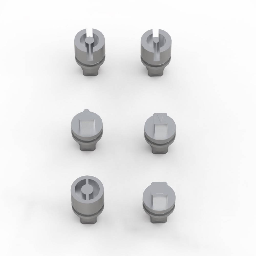 nVent Hoffman Schlosseinsatz Doppelbart LI503
