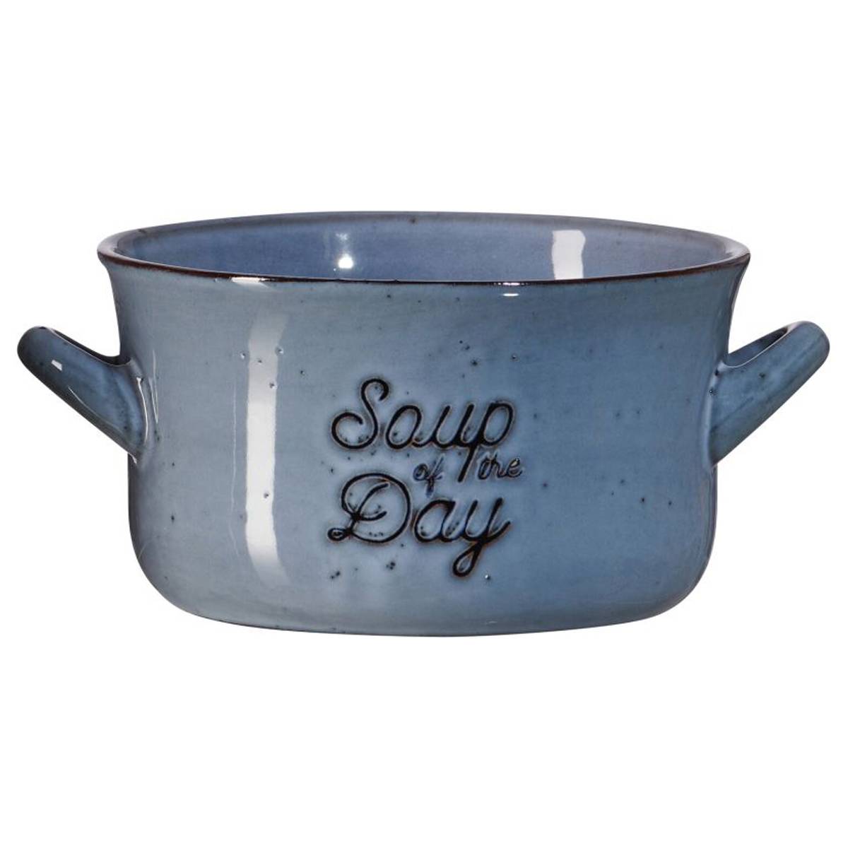 Ritzenhoff und Breker Tasty Suppenschale mit Griff blau 570 ml