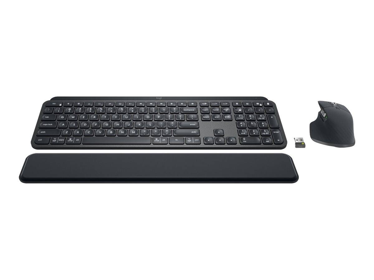 LOGITECH MX Keys Combo for Business Gen 2 - GRAPHITE - (US) INTL - INTNL