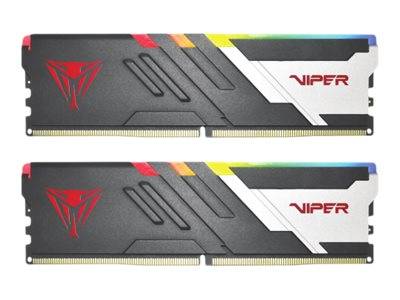 Patriot Viper Venom RGB series - DDR5 - Kit - 64 GB: 2 x 32 GB - DIMM 288-PIN - 3000 MHz / PC5-48000