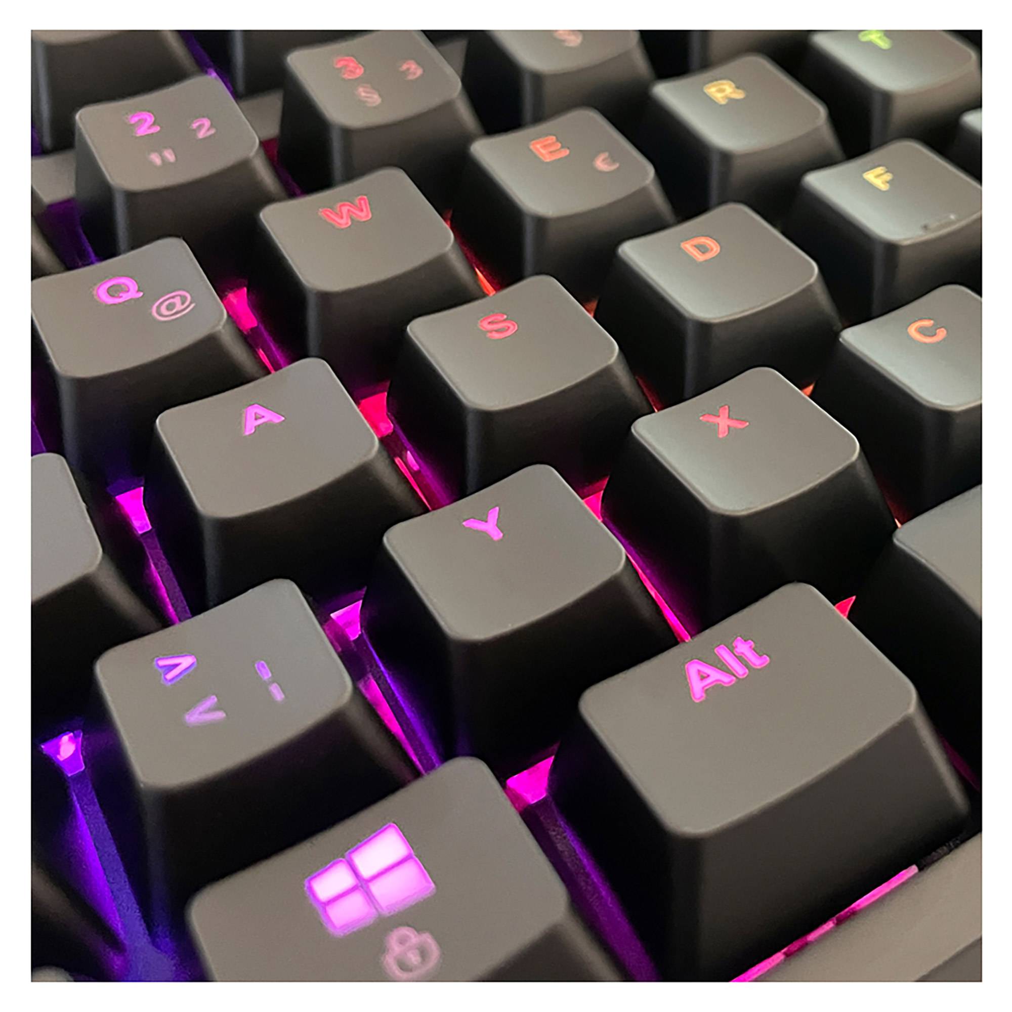 LC-POWER - LC Power LC-KEY-MECH-2-RGB-C-W - Tastatur - TKL