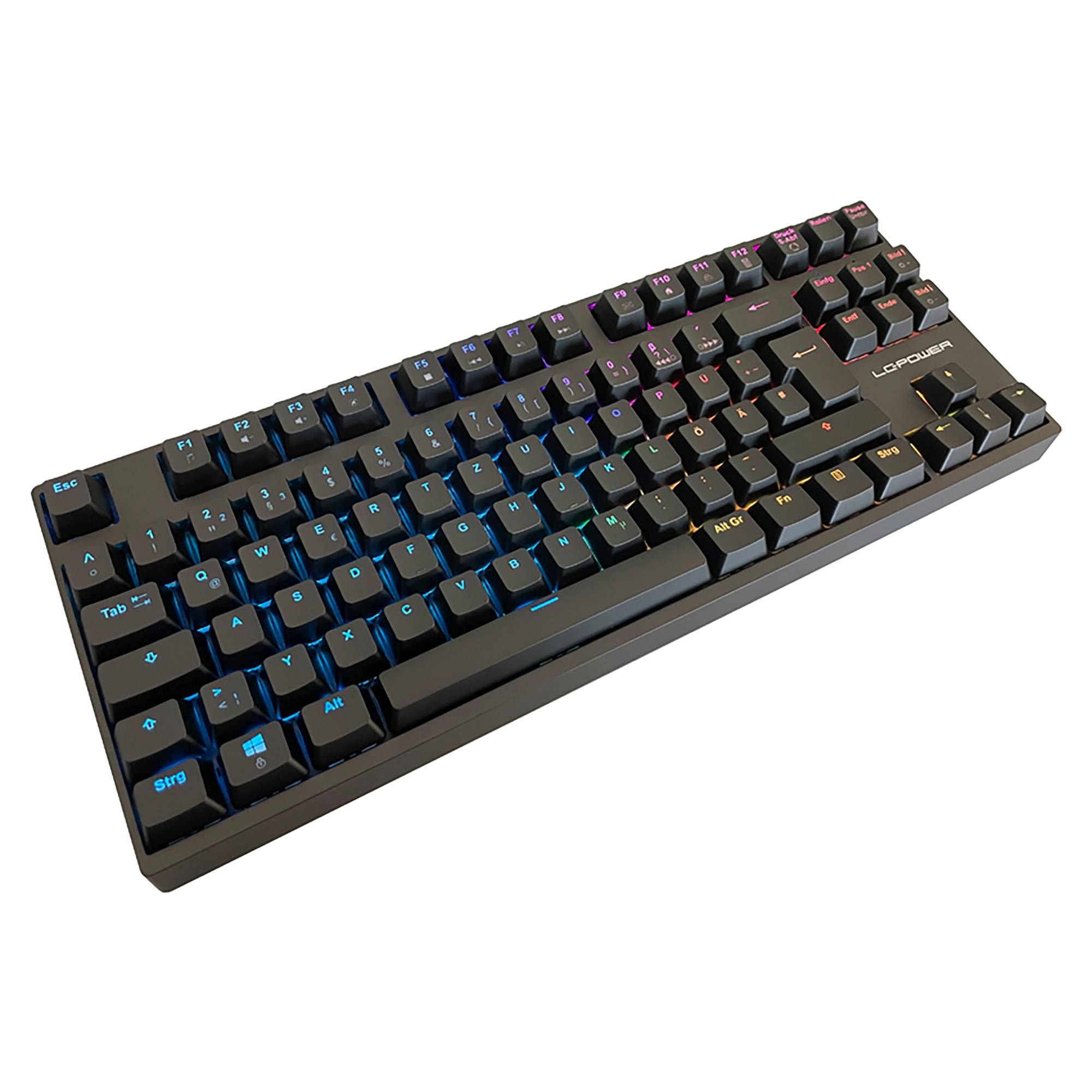 LC-POWER - LC Power LC-KEY-MECH-2-RGB-C-W - Tastatur - TKL