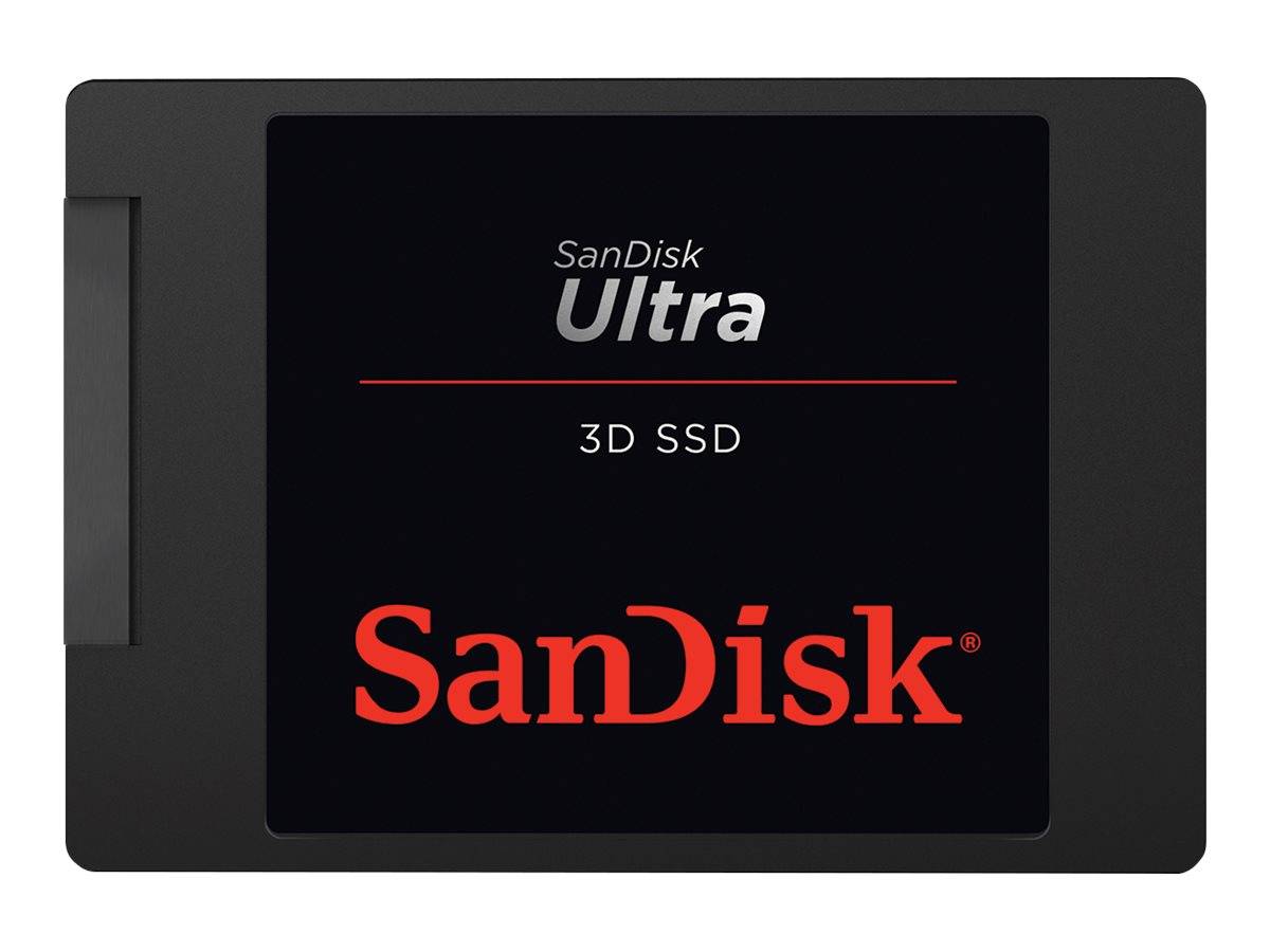 SanDisk Ultra 3D - SSD - 500 GB - intern - 2.5" (6.4 cm)