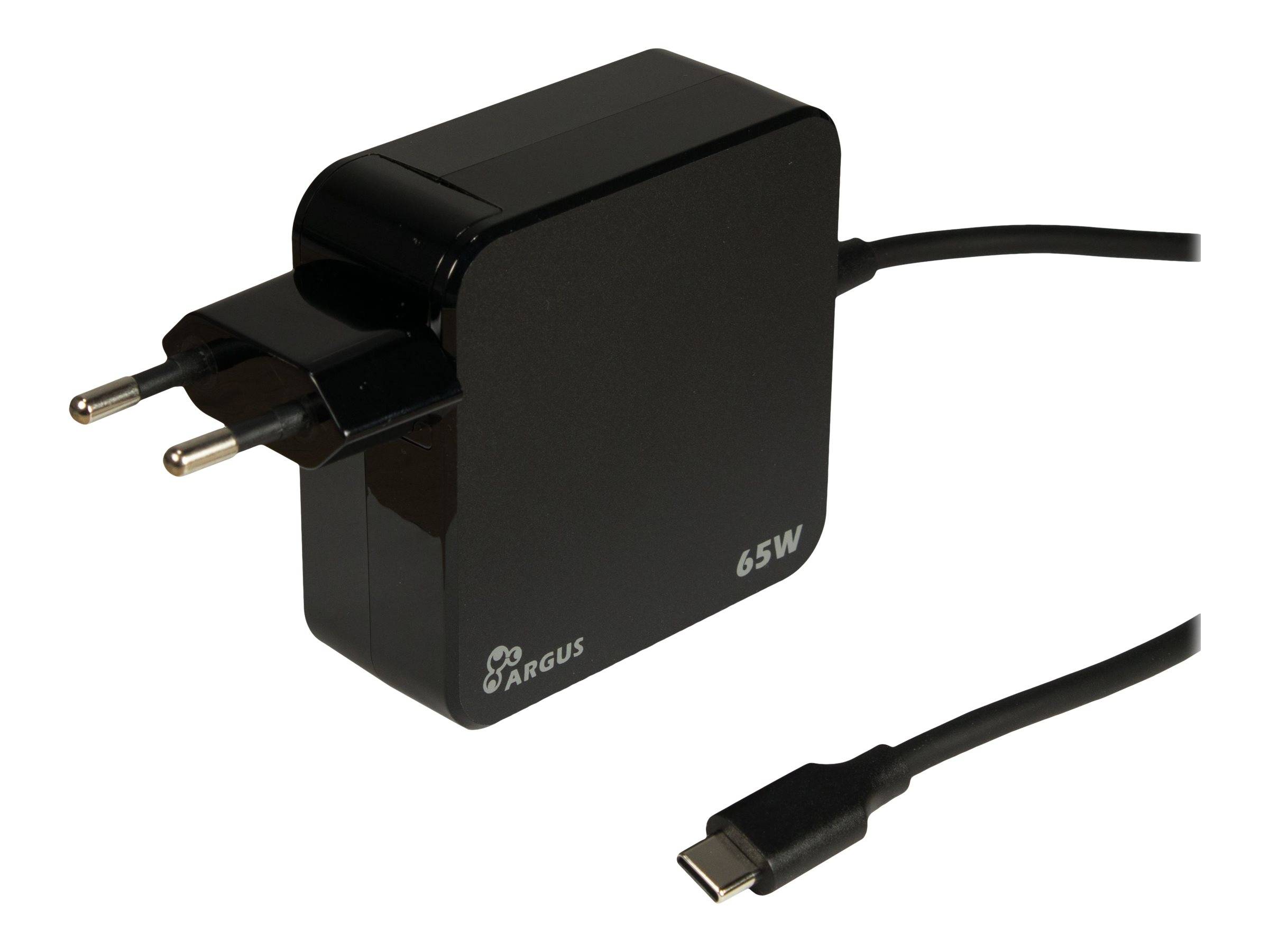 Inter-Tech PD-2065 - Netzteil - 65 Watt - 3.25 A - PD 3.0 (24 pin USB-C) - USB-C