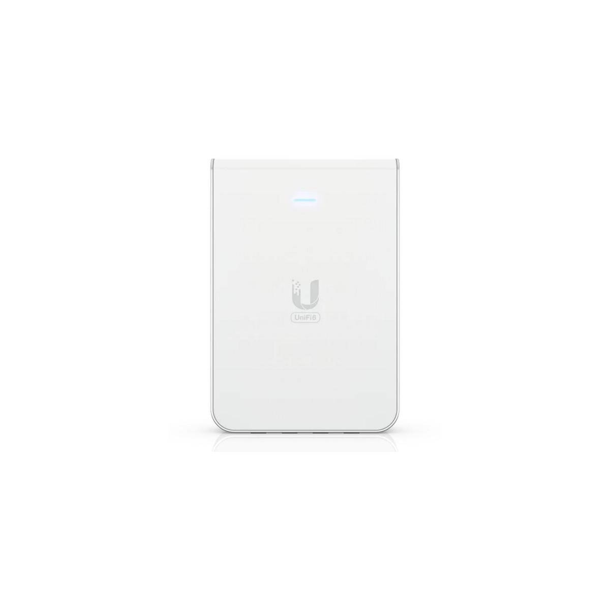U6-IW - Wandmontierter WiFi6 AP mit integriertem GbE PoE-Switch