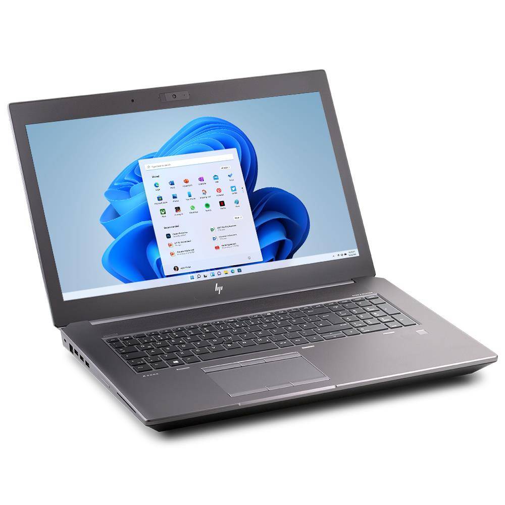 HP ZBook 17 G5 (B-Ware) 43,9cm (17,3") Workstation (i7 8850H, 32GB, 512GB SSD NVMe, P3200, CAM) + Win 11