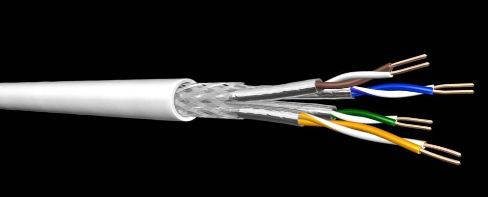 200 Mtr. Draka Comteq (DNT) UCHome Cat.7A SS22 weiß 60095153-Dca-Box200