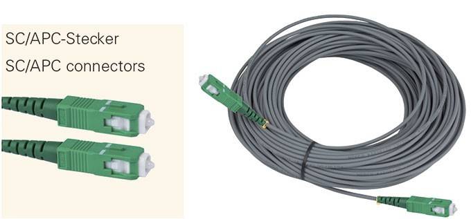 Televes geschirmtes Fiberglaskabel OSM30SCAPC