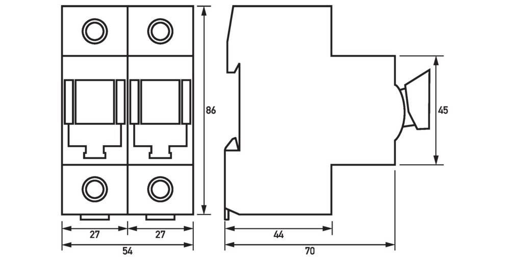 Doepke Lasttrennschalter D0-63-2