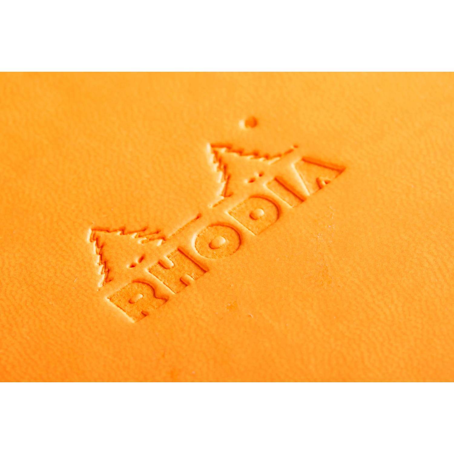 Rhodia Webnotepad 9x14 cm, 96 Bl liniert, mikroperforiert, 90g, Orange 118308C
