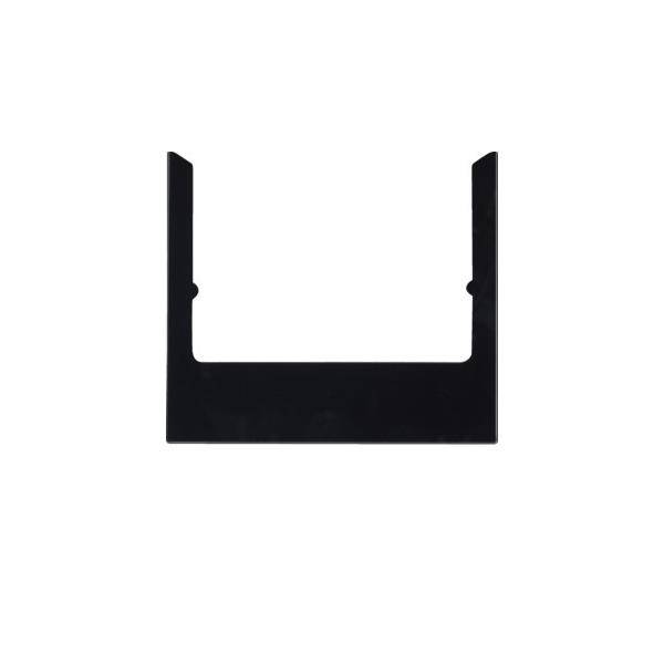 Berker Rahmen eckig sw Glas 13196616