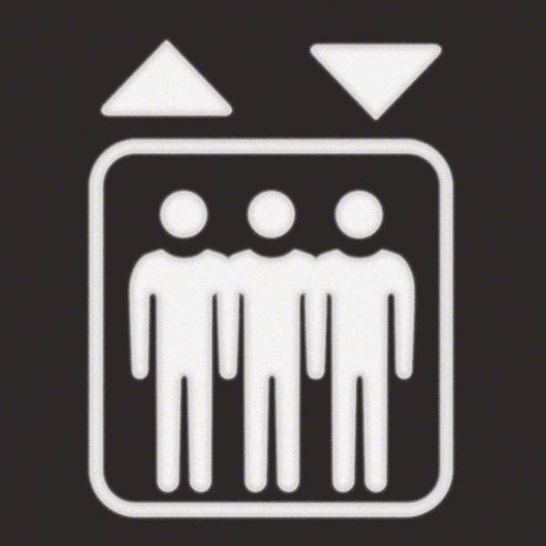 Berker Folie mit Symbol Aufzug 19058005