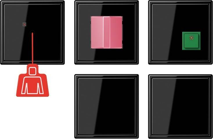 Jung Notrufset NRS LS 0834-2 SW