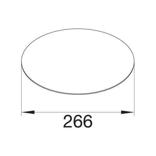100 Stk. Tehalit Deckeleinlage VDDER10P1