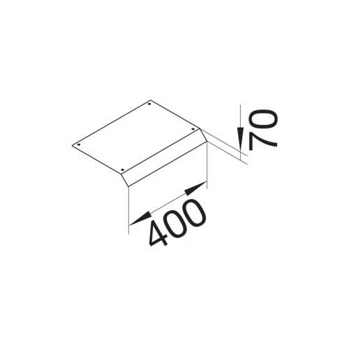 Tehalit Blinddeckel 1-seitig AKB42500701