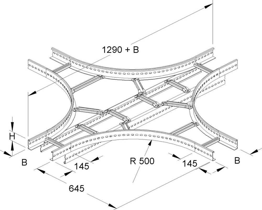 Niedax Kreuzung KLK 60.403 F