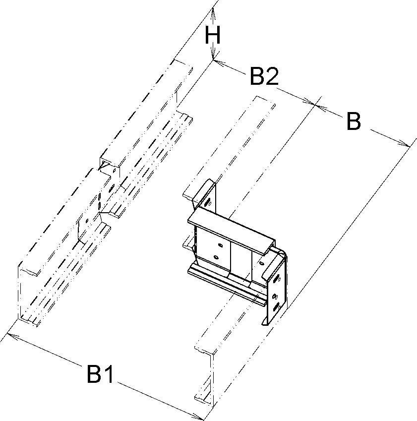 Niedax GFK-Reduzierung ULRU 150.300