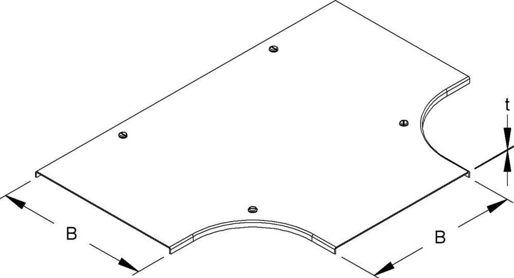 Niedax Deckel RTSDVS 300