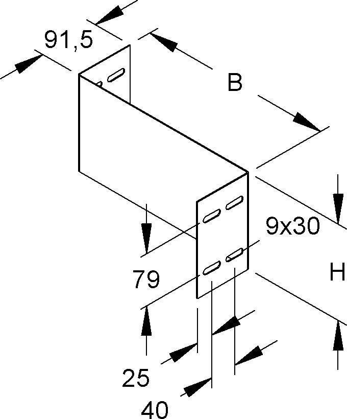 Niedax Reduzierstück WSRS 150.300 S