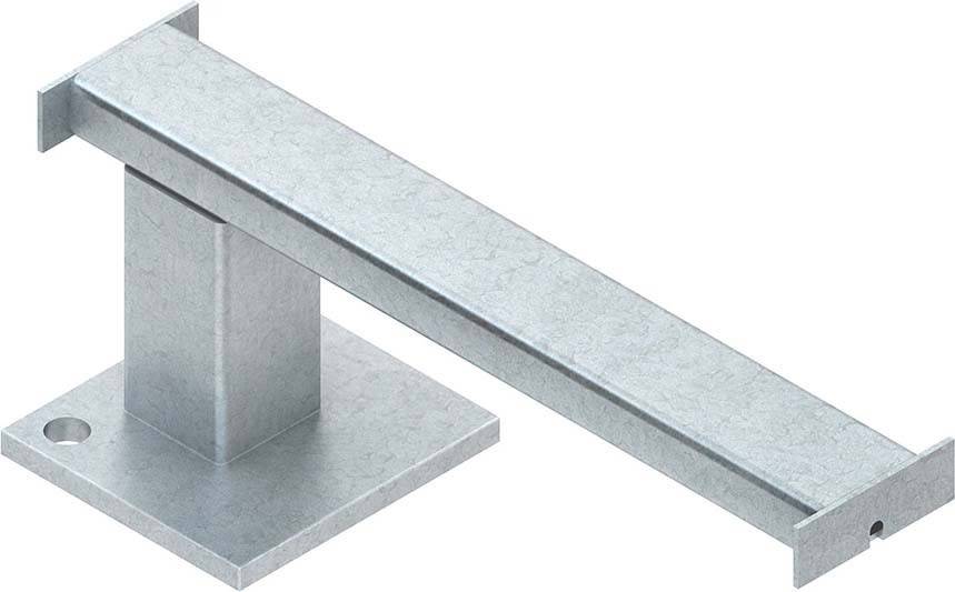 Niedax Stütze, asymmetrisch RSSTAU 108.100 V