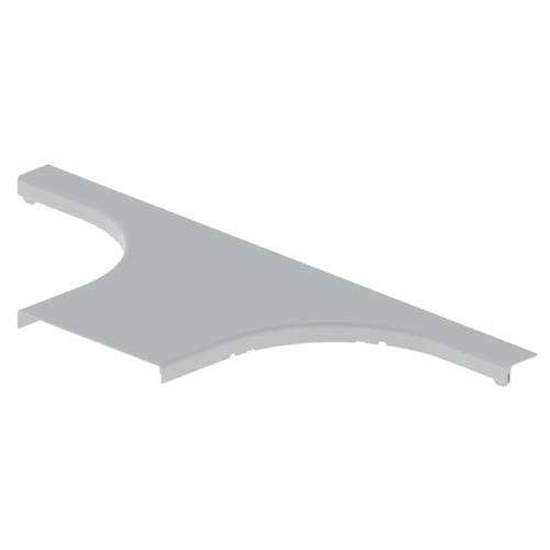 2 Stk. Unex Abdeckung T-Abzweiger grau 66229-48