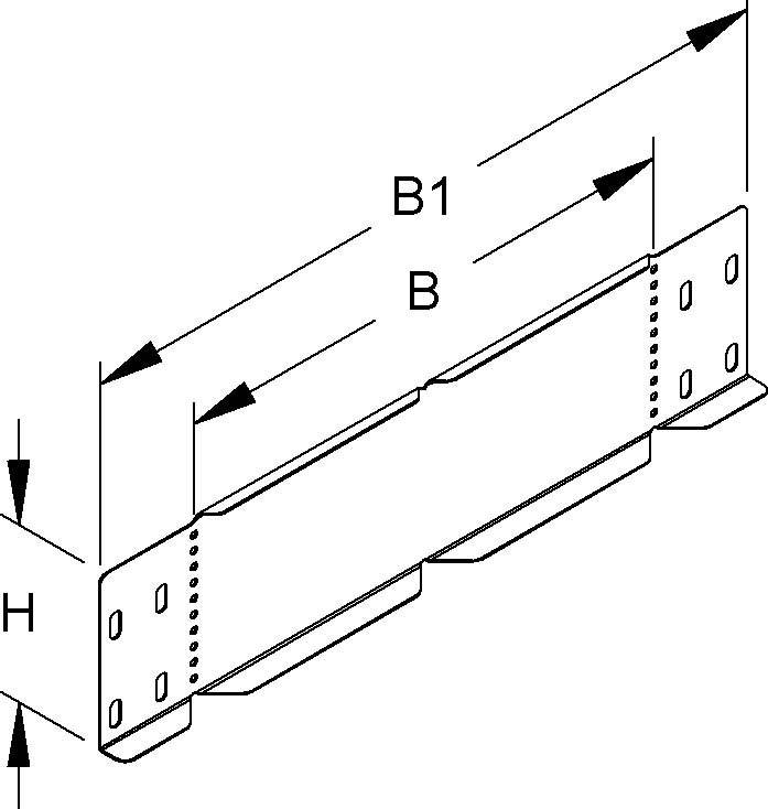 Niedax Reduzier-/Ab.-/Winkelstück RAW 100.300 S