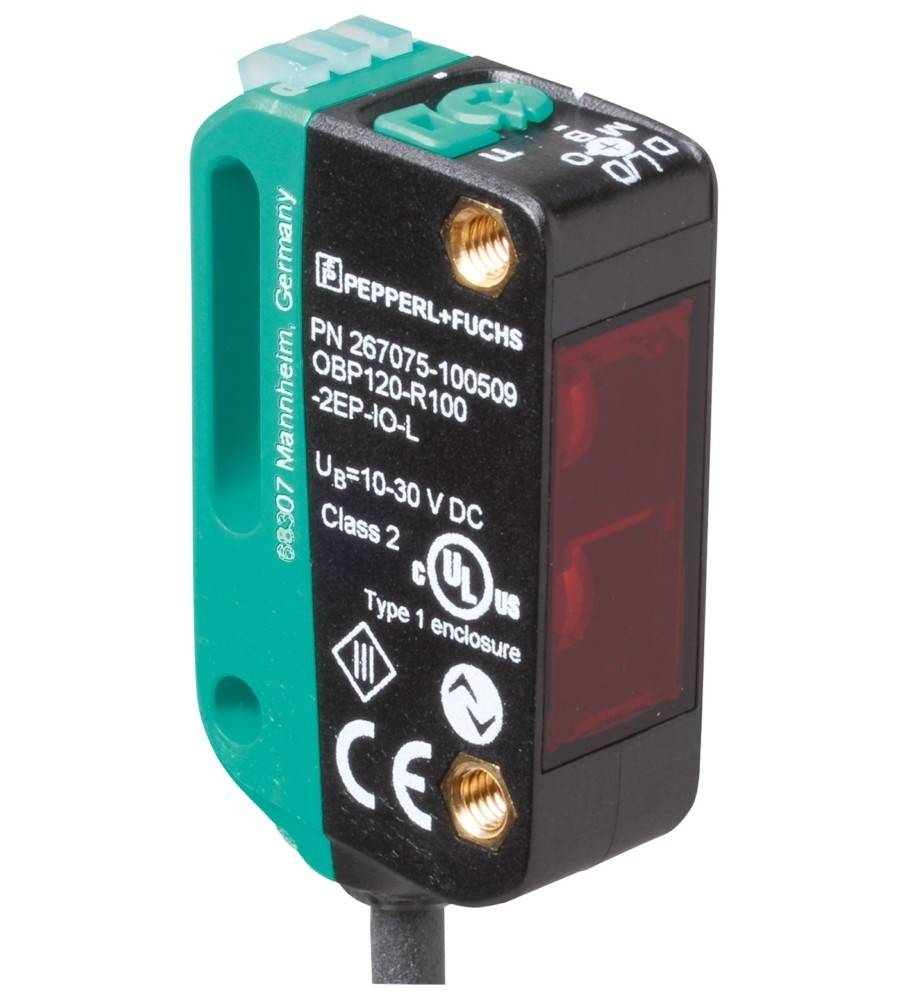 Pepperl+Fuchs Fabrik Triggermarkensensor OBP120-R100-2EP-IO-L