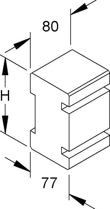 Niedax GK-Sägekern GKSK 110T80