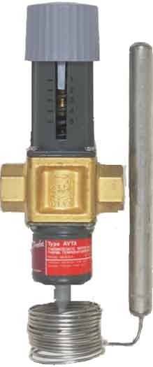 FRANKONIA Antrieb. Kühlwasserregl. R3/4 10-80 AVTA 20