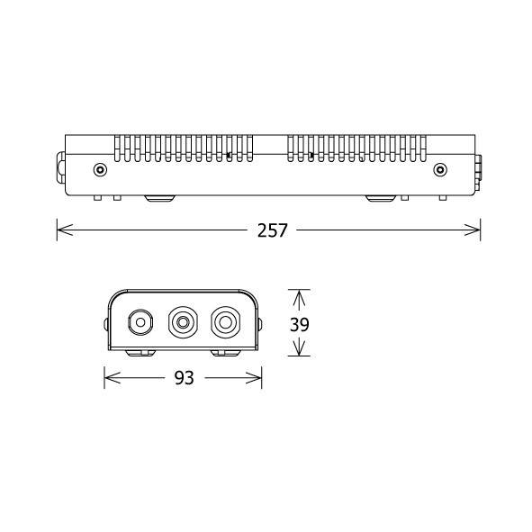 LTS Licht&Leuchten LED-Versorgungseinheit NOL 50B/3H/D