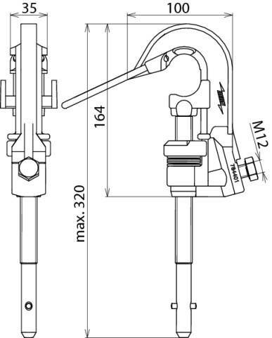 DEHN Phasenschraubklemme PSK 4 30 SQL EH
