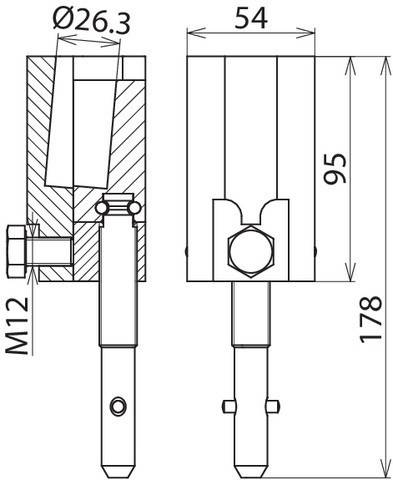DEHN Anschlussklemme RBK 26 SQ SN7255
