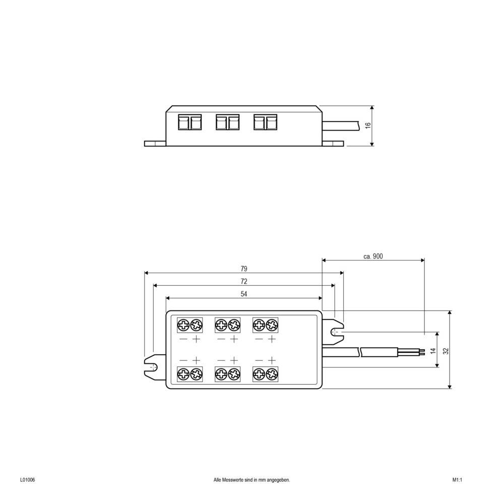 EVN Lichttechnik Verteiler 6-fach L01 006
